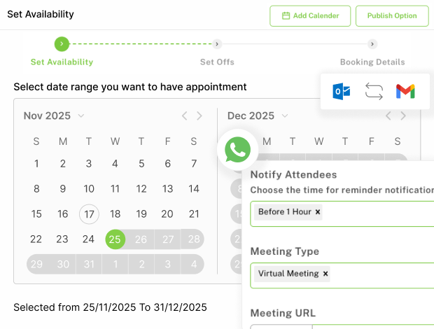 Personal Calendar Management