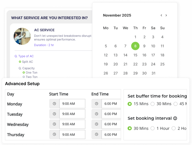 Diversify Booking Experiences for Every Service