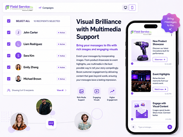 Visual Brilliance with Multimedia Support