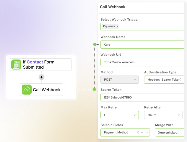 Transmit Data with Webhooks